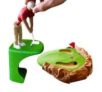 Jeu Mini-Golf De Table - Compact Imprimé en 3D | Jeu De Golf sur Table pour Bureau - pour Golfeurs Collègues Hommes Papa Grand-Père Petit Ami Fête des Pères Coin Détente Chambre Bureau À