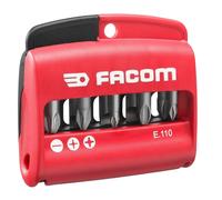 Coffret de 10 embouts de vissage dans étui - FACOM E.110