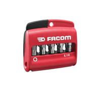 Jeu mixte de 10 embouts Torx Plus® 1/4" - série 1 - 25 mm + porte-embouts - E.116 - Facom