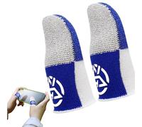 Jeu mobile de manches pour pouce-manches ludiques de Glow-in-the-Dark, Wrap FPS ultra-mince | 2pcs manchon protecteur pouces, lumière dans l'obscurité pour le contrôle rapide du jeu mobile et