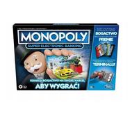 Jeu Monopoly - Hasbro - Super Banque Électronique - Version Polonaise - 2 à 4 Joueurs