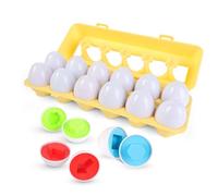 Jeu Montessori Bébé Et Enfant - Œufs Assortis En Plastique À Apparier Selon Formes Et Couleurs - Jouet Montessori Éducatif - Jouet Oeuf Éducatif Enfants 3 Ans - Cadeau Naissance Bébé Fille Garçon