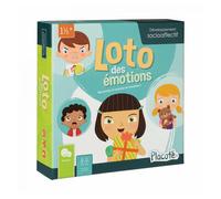 Jeu Montessori Loto des Émotions pour Enfants de 1½ à 4 Ans