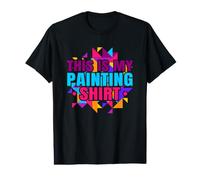 Jeu Mots Artiste Dessinateur Art This My Painting T-Shirt Graphique avec Valeur