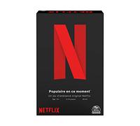 Jeu Netflix - Jeu de Société Partenariat avec Netflix pour Les Amis et la Famille - Amusez Vous à Recréer des Séries Netflix avec des Rebondissements Hilarants - Jeu de Carte Party Game 14 Ans et +