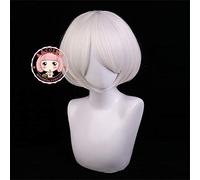 Jeu NieR Automata YoRHa No 2 Type B Cosplay perruques blanc court Halloween résistant à la chaleur synthétique cheveux perruque mzw908