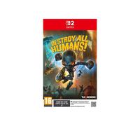 Jeu Nintendo Switch 2 Destroy All Humans! JUST FOR GAMES Game-Key Card Noir