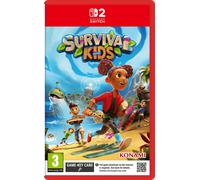 Jeu Nintendo Switch 2 Konami Survival Kids Aventure Coopératif 1-4 joueurs GAME-KEY CARD Bleu/Turquoise/Sable/Vert/Rouge