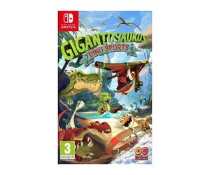 Jeu Nintendo Switch Gigantosaurus Dino Sports JUST FOR GAMES Coffret français 1 à 4 joueurs multijoueur écran partagé