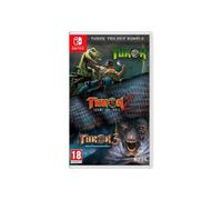 Jeu Nintendo Switch JUST FOR GAMES Turok Trilogy Bundle édition restaurée - Turok/Turok 2/Turok 3 FPS PEGI 18 boîtier clair