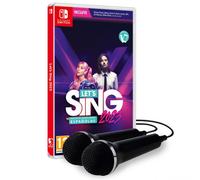 Jeu Nintendo Switch : Let's Sing 2023 + 2 Microphones