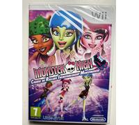 jeu nintendo wii / wii u neuf blister monster high course de rollers