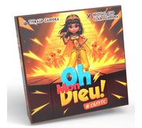 Jeu oh mon dieu ! Egypte - dès 8 ans - 2 à 6 joueurs - fabriqué en France et éco-conçu multicolore TU