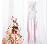 Jeu Onmyoji Cosplay perruques Shiranui Cosplay résistant à la chaleur synthétique perruque cheveux Halloween fête femmes Cosplay perruque