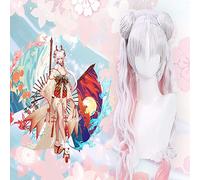 Jeu Onmyoji Cosplay perruques Shiranui Cosplay résistant à la chaleur synthétique perruque cheveux Halloween fête femmes Anime Cosplay perruque