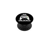 Jeu Papa Niveau débloqué Joueur vidéo Amusant New Daddy Design PopSockets PopGrip Adhésif