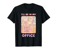 Jeu PC I'll Be in My Office Hardware Nerd PC Gamer Girl T-Shirt
