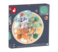 Jeu Pédagogique - Cherche Et Trouve En Bois Multicolore