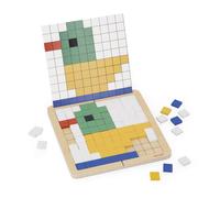 Jeu Pédagogique, Mosaïque Symétrie Et Codage Multicolore TU