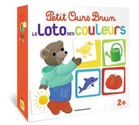 Jeu Petit Ours Brun - Le loto des couleurs - Dès 3 ans Avec 4 planches et 28 cartes - Danièle Bour - Bayard Jeux - Boîte ou accessoire - Jeux livres objets