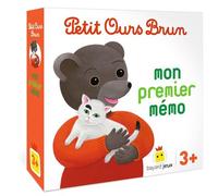 Jeu Petit Ours Brun - Mon premier mémo - Dès 3 ans - Danièle Bour - Bayard Jeux - Livre-jeu