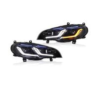 Jeu Phares Ensemble Compatible Avec BMW Pour X5 E70 Phares 2007 2009 2010 2011 2012 2013 Mise À Niveau Modifiée Feux De Jour Dynamiques Clignotants Dynamiques Phares Accessoires Automobiles