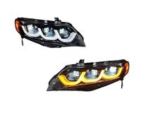 Jeu Phares Ensemble Compatible Avec Pour Civic 8e Génération Berline 2006 2007 2008 2009 2010 2011 Feux Antibrouillard Feux De Jour Feux De Freinage Feux De Position Ensembles De Phares Pour Voiture