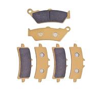 jeu plaquettes frein Pour DUCATI Multistrada V4 V4S 2021 Diavel ABS Tous Les Modèles 2011-2019 Moto Cuivre Fritté Plaquettes De Frein Avant Et Arrière (Couleur : Devant et derrière)