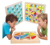 -Jeu, plateau | Jeu classique en bois avec pièce de monnaie - Smooth Strike Family Fun, jeu de société familial pour amis et familles