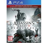 Assassin's Creed III Remastered (PS4) (New) PlayStation 4 (Sony Playstation 4)