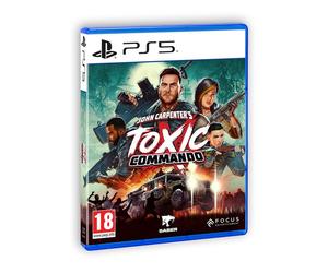 Jeu PlayStation 5 Focus John Carpenter's Toxic Commando Coop FPS 4 joueurs Édition Euro Bleu