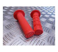 Jeu Poignee Caoutchouc Guidon 22 Mm Progrip Rouge Moto Scooter Quad Cross ... Revetement Accelerateur Gaz