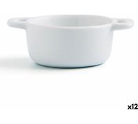 Jeu pour amuse-gueule Quid Gastro Fun Blanc en céramique 10 x 7 x 4 cm (12 pièces)