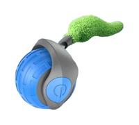 Jeu Pour Chat Queue Mobile | Balle D'Exercice Interactive Avec 2 Vitesses Réglables - Stimulation Enrichissement Pour Chaton Fournitures Exercice Compagnonnage - Exercice Entraînement Divertissement P