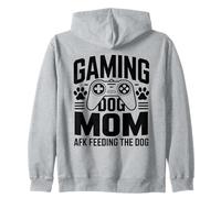 Jeu pour Chien Maman AFK Nourrir Le Chien drôle Sweat à Capuche