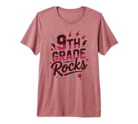 Jeu pour Filles 9e année Rocks First Day Choir Teacher Crew Game on T-Shirt Haut de Gamme