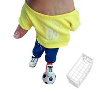 Jeu pour Finger Soccer - Ensemble de Football, Jouet de Football Amusant | Idée de Jeu Unique Amateurs de Sport Jeu de Football Jouet pour Construire des compétences, Jouet interactes