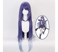 Jeu Princess Connect! Re Dive Shijo Rei Cosplay perruques gris violet mélange longue perruque de cheveux synthétiques résistant à la chaleur Pelucas + bonnet de perruque