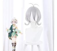 Jeu princesse Connect Re: plongée Cosplay perruque Kokkoro argent gris cheveux courts Halloween fête adulte scène Performance perruques