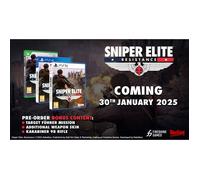 Jeu PS5 - REBELLION - Sniper Elite : Resistance - Edition Standard - Co-op - Tir FPS