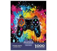 Jeu Puzzle 1000 Pieces Cadeau Unique Jeu Éduchatif Challenge Toy À De Qualité Supérieure Peinture Art pour Adultes Enfants 70x50cm/1000pcs
