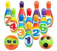 Jeu Quilles Exterieur Enfant, MARSEE 10 Bowling et 2 Boules de Bowling G