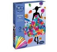 Sentosphère – Kit créatif Quilling Art Robes de rêves multicolores pour enfants dès 8 ans
