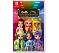 Jeu - RAINBOW HIGH - PANIQUE SUR LE PODIUM - Nintendo Switch - Créativité - Mode - Amitié