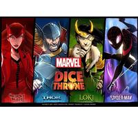 Jeu rebelle 4 en 1, trône de dés Marvel 94639