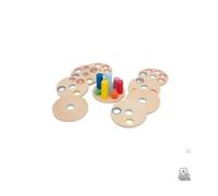 Jeu Réflexion Logisteck - Small Foot 3386 - Bois - 8 Disques - Colorées - À Partir 15 Ans
