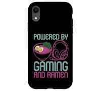 Jeu rétro alimenté par Gaming et Ramen Retro Gaming Gamer Coque pour iPhone XR