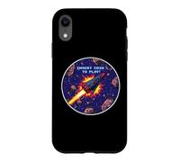 Jeu rétro Arcade Space Pixel Laser Star Coin Coque pour iPhone XR
