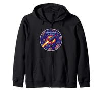 Jeu rétro Arcade Space Pixel Laser Star Coin Sweat à Capuche