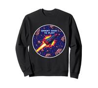 Jeu rétro Arcade Space Pixel Laser Star Coin Sweatshirt